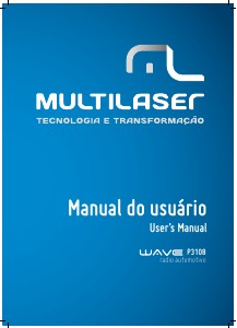 Manual Multilaser P3108 Wave Auto-rádio