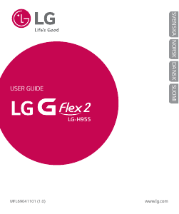 Bruksanvisning LG H955 G Flex 2 Mobiltelefon