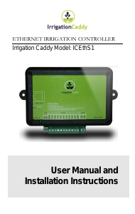 Handleiding Irrigation Caddy ICEthS1 Besproeiingscomputer