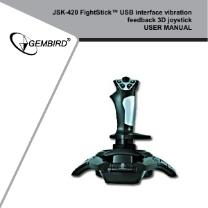 Handleiding Gembird JSK-420 FightStick Gamecontroller