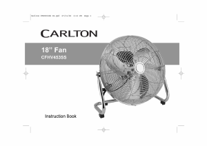 Handleiding Carlton CFHV453SS Ventilator