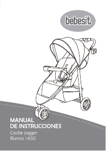Manual de uso Bebesit 1450 Bianco Cochecito
