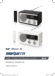 Käyttöohje Radionette RNSHDW15E Radio