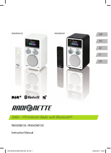 Käyttöohje Radionette RNSVDIW15E Radio