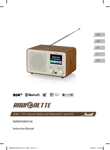 Manual Radionette RMEMHDIWO16E Radio