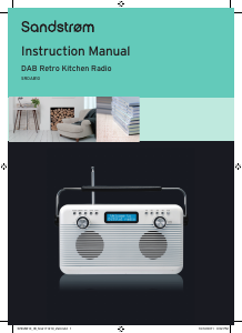 Bruksanvisning Sandstrøm SRDAB10 Radio