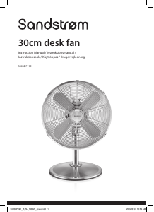 Brugsanvisning Sandstrøm S30SDF19E Ventilator