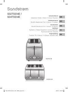 Handleiding Sandstrøm S04TSS14E Broodrooster