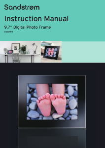 Handleiding Sandstrøm S10DPF11 Digitale fotolijst