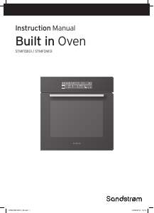Handleiding Sandstrøm STMFOB13 Oven