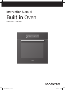 Manual Sandstrøm STMFOW13 Oven