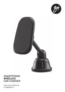 Manual Goji G10WMAG19 Phone Mount
