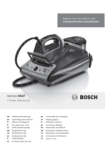 Bruksanvisning Bosch TDS3715100 Sensixx Strykejern