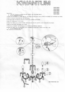 Handleiding Kwantum 1551990 Lamp