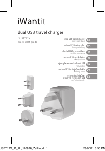 Manual iWantit i3USBT12X Travel Adapter