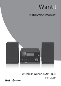 Handleiding iWantit iHBTDAB14 Stereoset
