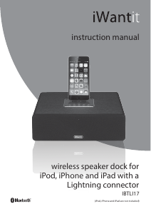 Handleiding iWantit IBTLI17 Speakerdock