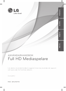 Bruksanvisning LG DVX689H Mediaspelare