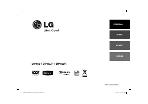 Bruksanvisning LG DP450P DVD spelare