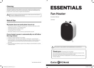 Handleiding Currys Essentials C20FHW20 Kachel