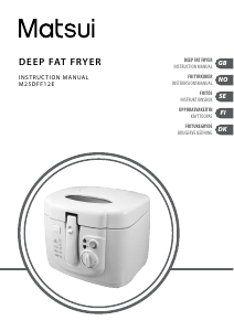 Manual Matsui M25DFF12E Deep Fryer
