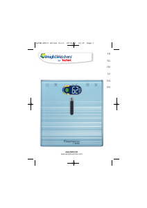 Bedienungsanleitung Tefal WZ5100S5 WeightWatchers Waage