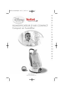 Manuale Tefal TD3000ES Baby Home Umidificatore