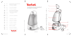 Instrukcja Tefal BH3392J8 Baby Home Nawilżacz