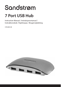 Bruksanvisning Sandstrøm S7HUB412E USB-hub