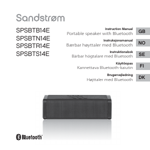 Käyttöohje Sandstrøm SPSBTN14E Kaiutin