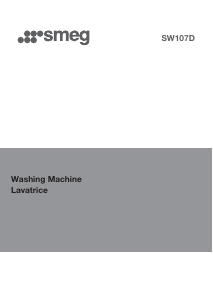 Manuale Smeg SW107D Lavatrice