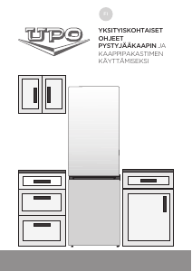 Käyttöohje UPO NRF63EX Jääkaappipakastin