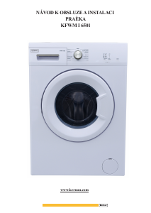 Посібник Kernau KFWM I 6501 Пральна машина