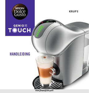 Handleiding Krups KP240110 Nescafe Dolce Gusto Genio Touch Espresso-apparaat