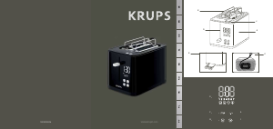 Instrukcja Krups KH641810 Toster