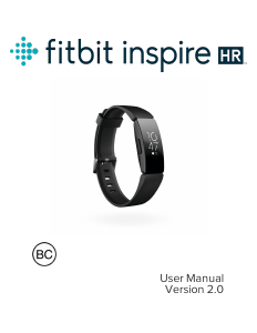 Handleiding Fitbit Inspire HR Activity tracker