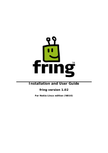 Manual Fring for Nokia Linux v1.02