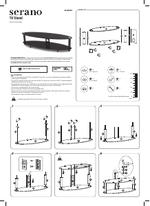 Handleiding Serano S150VG09 TV meubel