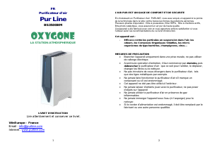 Mode d’emploi Pur Line BS3500BM Purificateur d'air