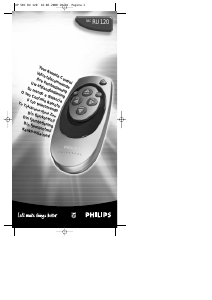 Mode d’emploi Philips SBC RU 120 Télécommande