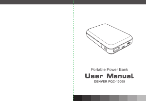 Manuale Denver PQC-10005 Caricatore portatile