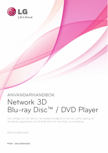 Bruksanvisning LG BP530N Blu-ray spelare