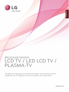 Bruksanvisning LG 47LE850N LED TV