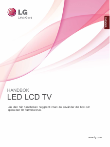 Bruksanvisning LG 55LX950N LED TV