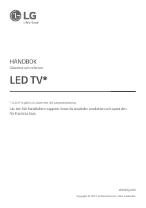 Bruksanvisning LG 55SM8500PLA LED TV