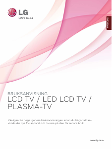 Bruksanvisning LG 55LE750N LED TV