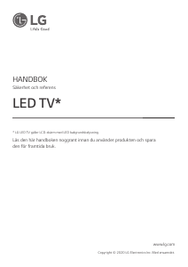 Bruksanvisning LG 50UN81006LB LED TV