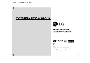 Käyttöohje LG DP271B-P DVD-soitin