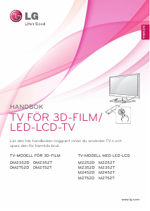 Bruksanvisning LG M2352T-PZ LED skärm