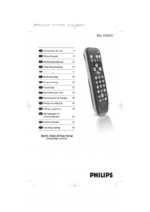 Εγχειρίδιο Philips SRU3030 Τηλεχειριστήριο